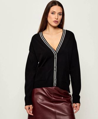 Sweter damski na zimę Marc Cain ze sklepu: Gomez Fashion Store w kategorii: Swetry damskie - zdjęcie 874714-BD9-10338_CR254W000026910