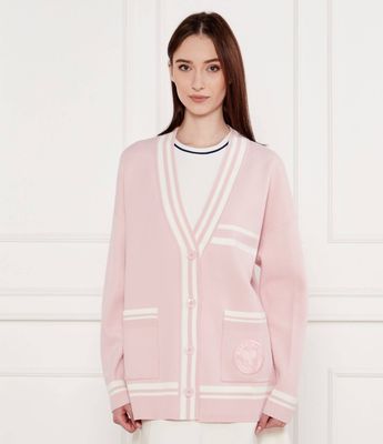 Sweter damski casualowy Marc Cain ze sklepu: Gomez Fashion Store w kategorii: Swetry damskie - zdjęcie 874714-BD9-10338_CR254W000038212