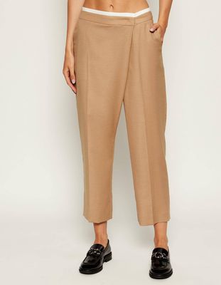 Spodnie damskie casualowe Marc Cain ze sklepu: Gomez Fashion Store w kategorii: Spodnie damskie - zdjęcie 874714-BD9-10338_CR254W000085625