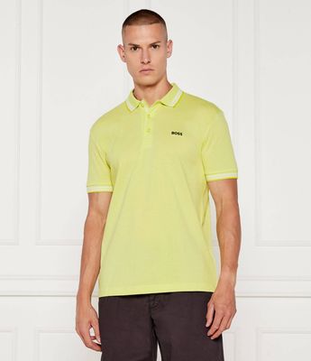 BOSS GREEN - T-shirt męski casual ze sklepu: Gomez Fashion Store w kategorii: T-shirty męskie - zdjęcie 874714-BD9-10338_BG254M000017343