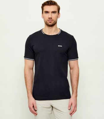 T-shirt męski casualowy BOSS GREEN ze sklepu: Gomez Fashion Store w kategorii: T-shirty męskie - zdjęcie 874714-BD9-10338_BG254M000022402