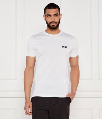 BOSS GREEN - T-shirt męski casual ze sklepu: Gomez Fashion Store w kategorii: T-shirty męskie - zdjęcie 874714-BD9-10338_BG254M000031100