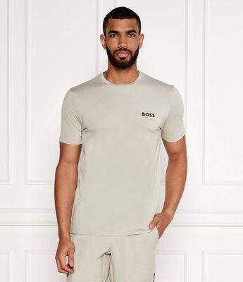 T-shirt męski wiosenny BOSS GREEN ze sklepu: Gomez Fashion Store w kategorii: T-shirty męskie - zdjęcie 874714-BD9-10338_BG254M000033271