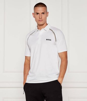 T-shirt męski wiosenny casual BOSS GREEN ze sklepu: Gomez Fashion Store w kategorii: T-shirty męskie - zdjęcie 874714-BD9-10338_BG254M000034100