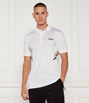BOSS GREEN - T-shirt męski wiosenny ze sklepu: Gomez Fashion Store w kategorii: T-shirty męskie - zdjęcie 874714-BD9-10338_BG254M000037100