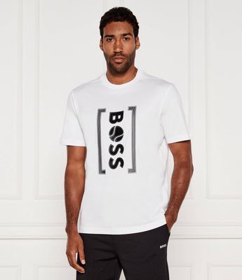 T-shirt męski młodzieżowy na wiosnę BOSS GREEN ze sklepu: Gomez Fashion Store w kategorii: T-shirty męskie - zdjęcie 874714-BD9-10338_BG254M000045100