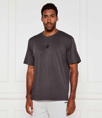 T-shirt męski casual na wiosnę BOSS GREEN ze sklepu: Gomez Fashion Store w kategorii: T-shirty męskie - zdjęcie 874714-BD9-10338_BG254M000047027