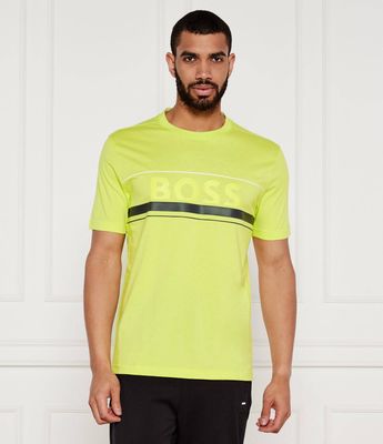 BOSS GREEN - T-shirt męski ze sklepu: Gomez Fashion Store w kategorii: T-shirty męskie - zdjęcie 874714-BD9-10338_BG254M000055337
