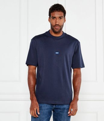 T-shirt męski Hugo Blue ze sklepu: Gomez Fashion Store w kategorii: T-shirty męskie - zdjęcie 874714-BD9-10338_BJ254M000005415