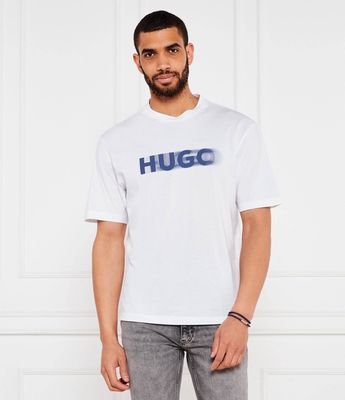 T-shirt męski młodzieżowy Hugo Blue ze sklepu: Gomez Fashion Store w kategorii: T-shirty męskie - zdjęcie 874714-BD9-10338_BJ254M000016110