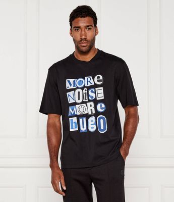 T-shirt męski na wiosnę Hugo Blue ze sklepu: Gomez Fashion Store w kategorii: T-shirty męskie - zdjęcie 874714-BD9-10338_BJ254M000018001