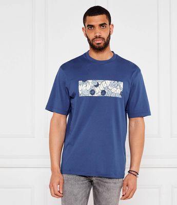 T-shirt męski Hugo Blue ze sklepu: Gomez Fashion Store w kategorii: T-shirty męskie - zdjęcie 874714-BD9-10338_BJ254M000021493