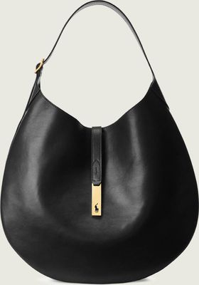 Torebka hobo elegancki Polo Ralph Lauren ze sklepu: Gomez Fashion Store w kategorii: Torebki hobo - zdjęcie 874714-BD9-10338_PR254W000001B90
