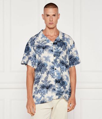 Koszula męska na wiosnę BOSS BLACK ze sklepu: Gomez Fashion Store w kategorii: Koszule męskie - zdjęcie 874714-BD9-10338_BW254M000048483