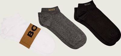 BOSS BLACK - Skarpetki damskie bez wzorów ze sklepu: Gomez Fashion Store w kategorii: Skarpetki damskie - zdjęcie 874714-BD9-10338_BW254M000060960