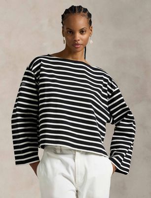 Bluzka damska casual Polo Ralph Lauren ze sklepu: Gomez Fashion Store w kategorii: Bluzki damskie - zdjęcie 874714-BD9-10338_PR254W00002674J