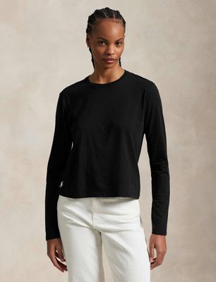Bluzka damska Polo Ralph Lauren ze sklepu: Gomez Fashion Store w kategorii: Bluzki damskie - zdjęcie 874714-BD9-10338_PR254W000031F03