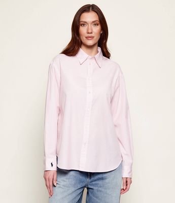 Koszula damska na wiosnę Polo Ralph Lauren ze sklepu: Gomez Fashion Store w kategorii: Koszule damskie - zdjęcie 874714-BD9-10338_PR254W00003580J