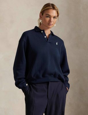 Bluza damska casual Polo Ralph Lauren ze sklepu: Gomez Fashion Store w kategorii: Bluzy damskie - zdjęcie 874714-BD9-10338_PR254W000049E87