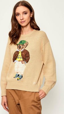 Sweter damski casual Polo Ralph Lauren ze sklepu: Gomez Fashion Store w kategorii: Swetry damskie - zdjęcie 874714-BD9-10338_PR254W000059FY1