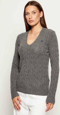 Polo Ralph Lauren - Sweter damski casual ze sklepu: Gomez Fashion Store w kategorii: Swetry damskie - zdjęcie 874714-BD9-10338_PR254W00009437M