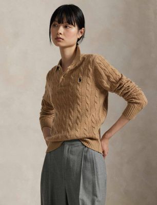 Sweter damski Polo Ralph Lauren ze sklepu: Gomez Fashion Store w kategorii: Swetry damskie - zdjęcie 874714-BD9-10338_PR254W000061IV1