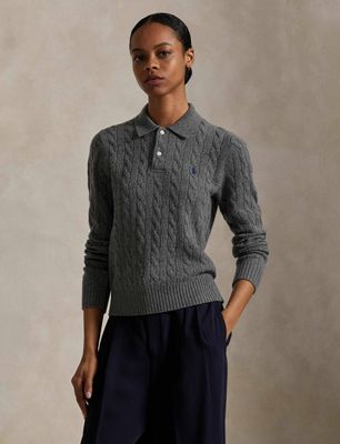 Sweter damski na zimę Polo Ralph Lauren ze sklepu: Gomez Fashion Store w kategorii: Swetry damskie - zdjęcie 874714-BD9-10338_PR254W00006137M