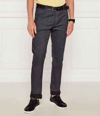 Spodnie męskie wiosenne casual BOSS ORANGE ze sklepu: Gomez Fashion Store w kategorii: Spodnie męskie - zdjęcie 874714-BD9-10338_BO254M000001001
