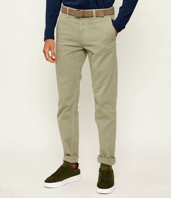 Spodnie męskie jesienne BOSS ORANGE ze sklepu: Gomez Fashion Store w kategorii: Spodnie męskie - zdjęcie 874714-BD9-10338_BO254M000006370