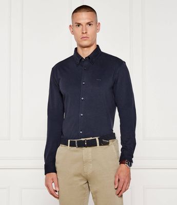 Koszula męska wiosenna BOSS ORANGE ze sklepu: Gomez Fashion Store w kategorii: Koszule męskie - zdjęcie 874714-BD9-10338_BO254M000008404