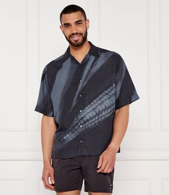 Koszula męska na wiosnę casual BOSS ORANGE ze sklepu: Gomez Fashion Store w kategorii: Koszule męskie - zdjęcie 874714-BD9-10338_BO254M000012404