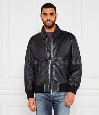 Kurtka męska na jesień BOSS ORANGE ze sklepu: Gomez Fashion Store w kategorii: Kurtki męskie - zdjęcie 874714-BD9-10338_BO254M000024001