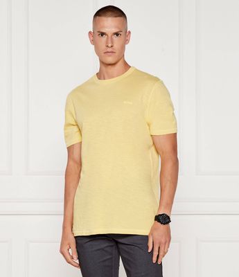 T-shirt męski BOSS ORANGE ze sklepu: Gomez Fashion Store w kategorii: T-shirty męskie - zdjęcie 874714-BD9-10338_BO254M000033751