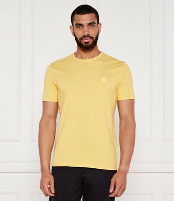 T-shirt męski BOSS ORANGE ze sklepu: Gomez Fashion Store w kategorii: T-shirty męskie - zdjęcie 874714-BD9-10338_BO254M000034751