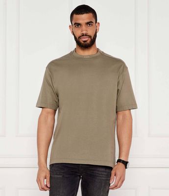 T-shirt męski BOSS ORANGE ze sklepu: Gomez Fashion Store w kategorii: T-shirty męskie - zdjęcie 874714-BD9-10338_BO254M000037342