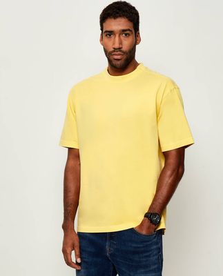 T-shirt męski casualowy BOSS ORANGE ze sklepu: Gomez Fashion Store w kategorii: T-shirty męskie - zdjęcie 874714-BD9-10338_BO254M000037751