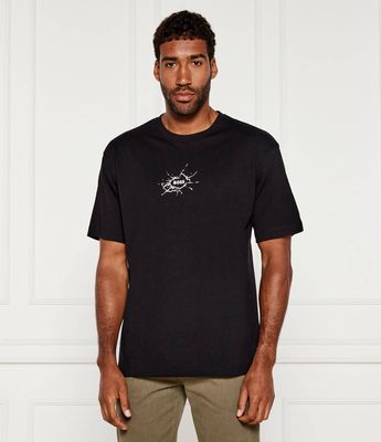 T-shirt męski na wiosnę BOSS ORANGE ze sklepu: Gomez Fashion Store w kategorii: T-shirty męskie - zdjęcie 874714-BD9-10338_BO254M000046001