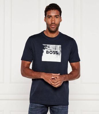 BOSS ORANGE - T-shirt męski ze sklepu: Gomez Fashion Store w kategorii: T-shirty męskie - zdjęcie 874714-BD9-10338_BO254M000048404