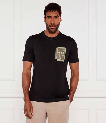 T-shirt męski BOSS ORANGE ze sklepu: Gomez Fashion Store w kategorii: T-shirty męskie - zdjęcie 874714-BD9-10338_BO254M000051001