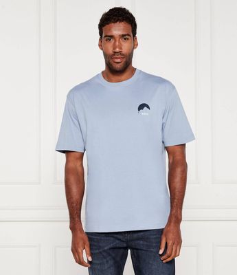 T-shirt męski casual BOSS ORANGE ze sklepu: Gomez Fashion Store w kategorii: T-shirty męskie - zdjęcie 874714-BD9-10338_BO254M000053470