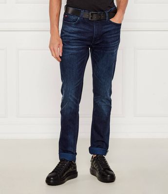 HUGO - Jeansy męskie wiosenne ze sklepu: Gomez Fashion Store w kategorii: Jeansy męskie - zdjęcie 874714-BD9-10338_BU254M000018420