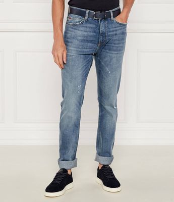 Jeansy męskie HUGO ze sklepu: Gomez Fashion Store w kategorii: Jeansy męskie - zdjęcie 874714-BD9-10338_BU254M000026444
