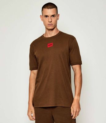 HUGO - T-shirt męski ze sklepu: Gomez Fashion Store w kategorii: T-shirty męskie - zdjęcie 874714-BD9-10338_BU254M000031217