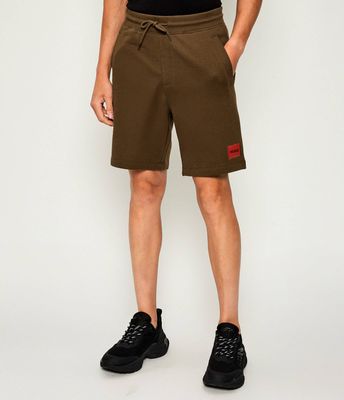 Spodenki męskie letnie HUGO ze sklepu: Gomez Fashion Store w kategorii: Spodenki męskie - zdjęcie 874714-BD9-10338_BU254M000034217