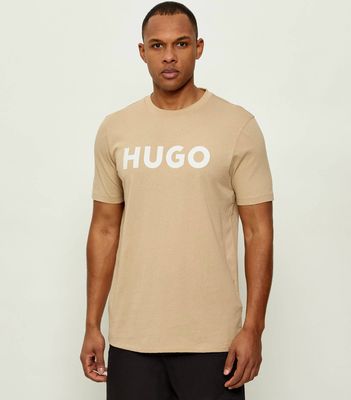 T-shirt męski HUGO ze sklepu: Gomez Fashion Store w kategorii: T-shirty męskie - zdjęcie 874714-BD9-10338_BU254M000035269