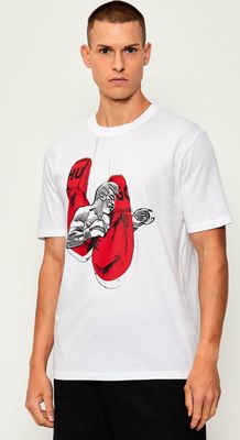 T-shirt męski HUGO ze sklepu: Gomez Fashion Store w kategorii: T-shirty męskie - zdjęcie 874714-BD9-10338_BU254M000049100