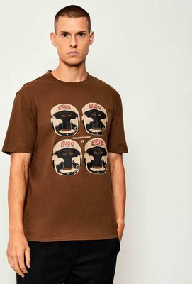 T-shirt męski na wiosnę HUGO ze sklepu: Gomez Fashion Store w kategorii: T-shirty męskie - zdjęcie 874714-BD9-10338_BU254M000049217