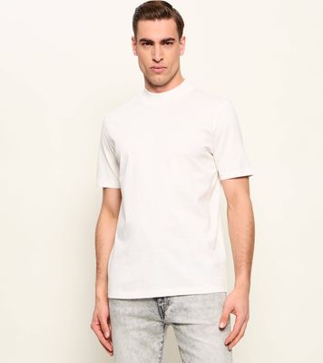 HUGO - T-shirt męski casual ze sklepu: Gomez Fashion Store w kategorii: T-shirty męskie - zdjęcie 874714-BD9-10338_BU254M000065102