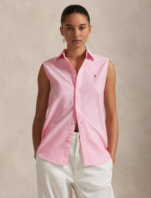 Koszula damska casualowa Polo Ralph Lauren ze sklepu: Gomez Fashion Store w kategorii: Koszule damskie - zdjęcie 874714-BD9-10338_PR252W000032QS0