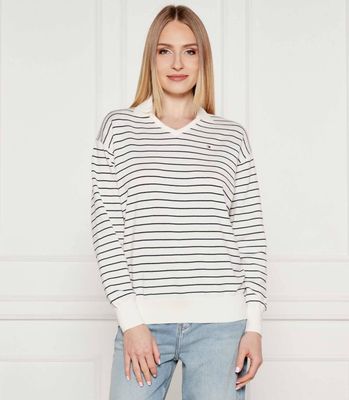 Sweter damski na zimę Tommy Hilfiger ze sklepu: Gomez Fashion Store w kategorii: Swetry damskie - zdjęcie 874714-BD9-10338_TH254W000012K82